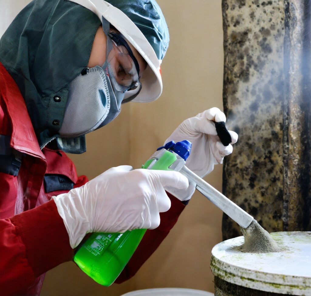 Surface mould clean-up